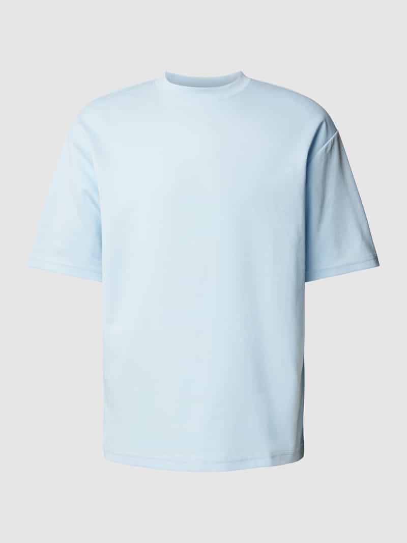 Selected Homme Oversized T-shirt met extra brede schouders, model 'OSCAR'