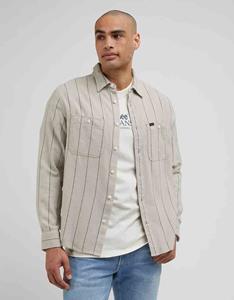 Lee 112341782 worker shirt 2.0 stone