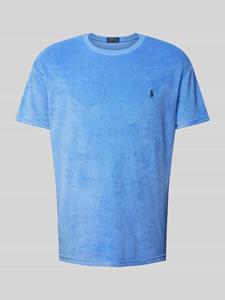 Polo Ralph Lauren Classic-Fit T-Shirt aus Frottee - Harbor Island Blue - M