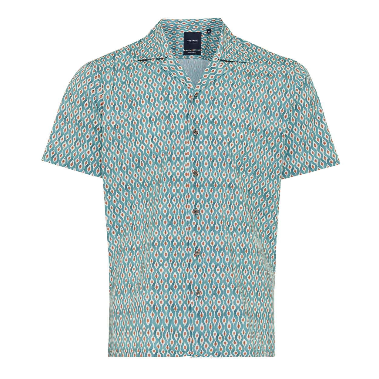 Tresanti Corato | shirt with organic pattern | multi