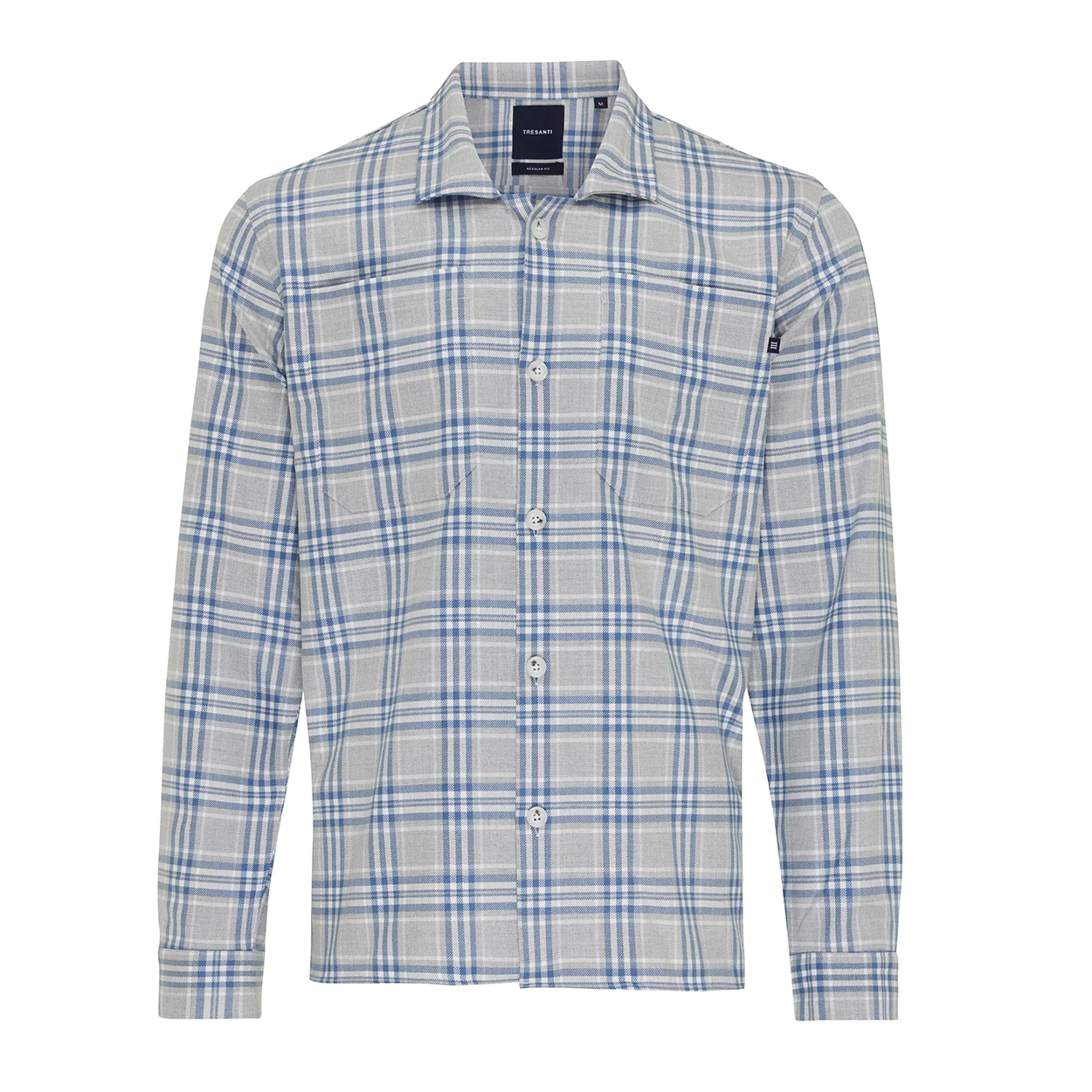 Tresanti Cupido | big check overshirt | sky blue