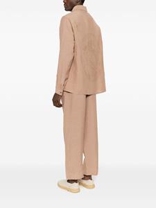 Amir Slama x Mahaslama overhemd met lange mouwen en print - Bruin