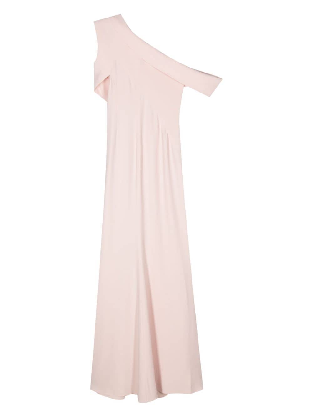 Alexander McQueen Asymmetrische maxi-jurk - Roze
