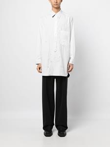 Yohji Yamamoto Katoenen T-shirt - Wit
