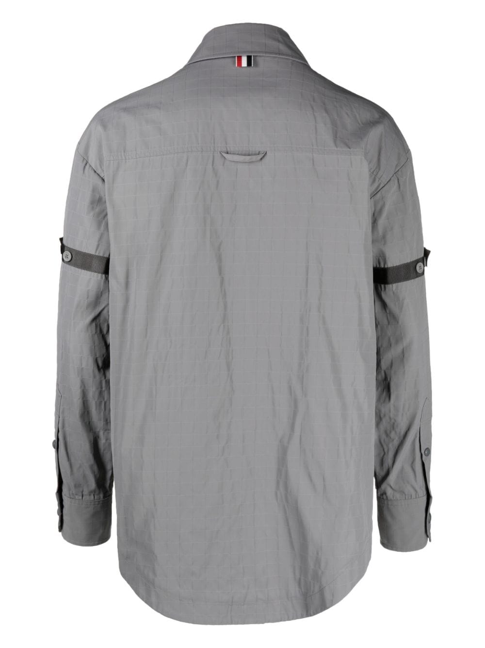 Thom Browne Overhemd met knoopsluiting - Grijs