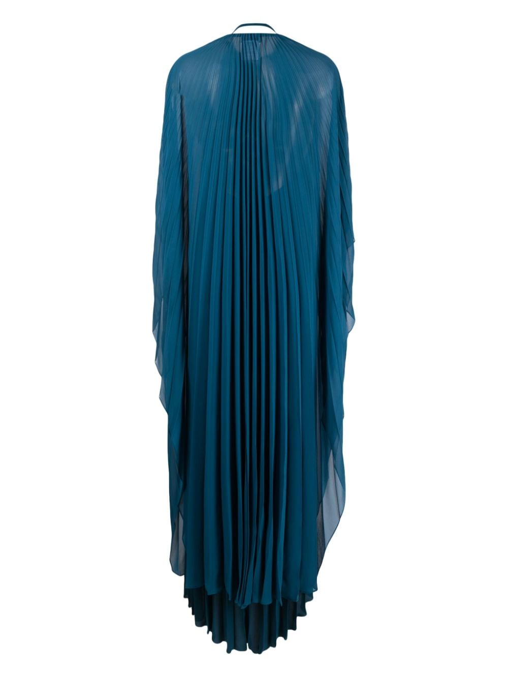 Zeus+Dione Elvira pleated maxi dress - Blauw