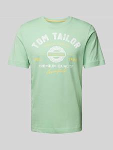 TOM TAILOR T-Shirt, mit großem Logofrontprint