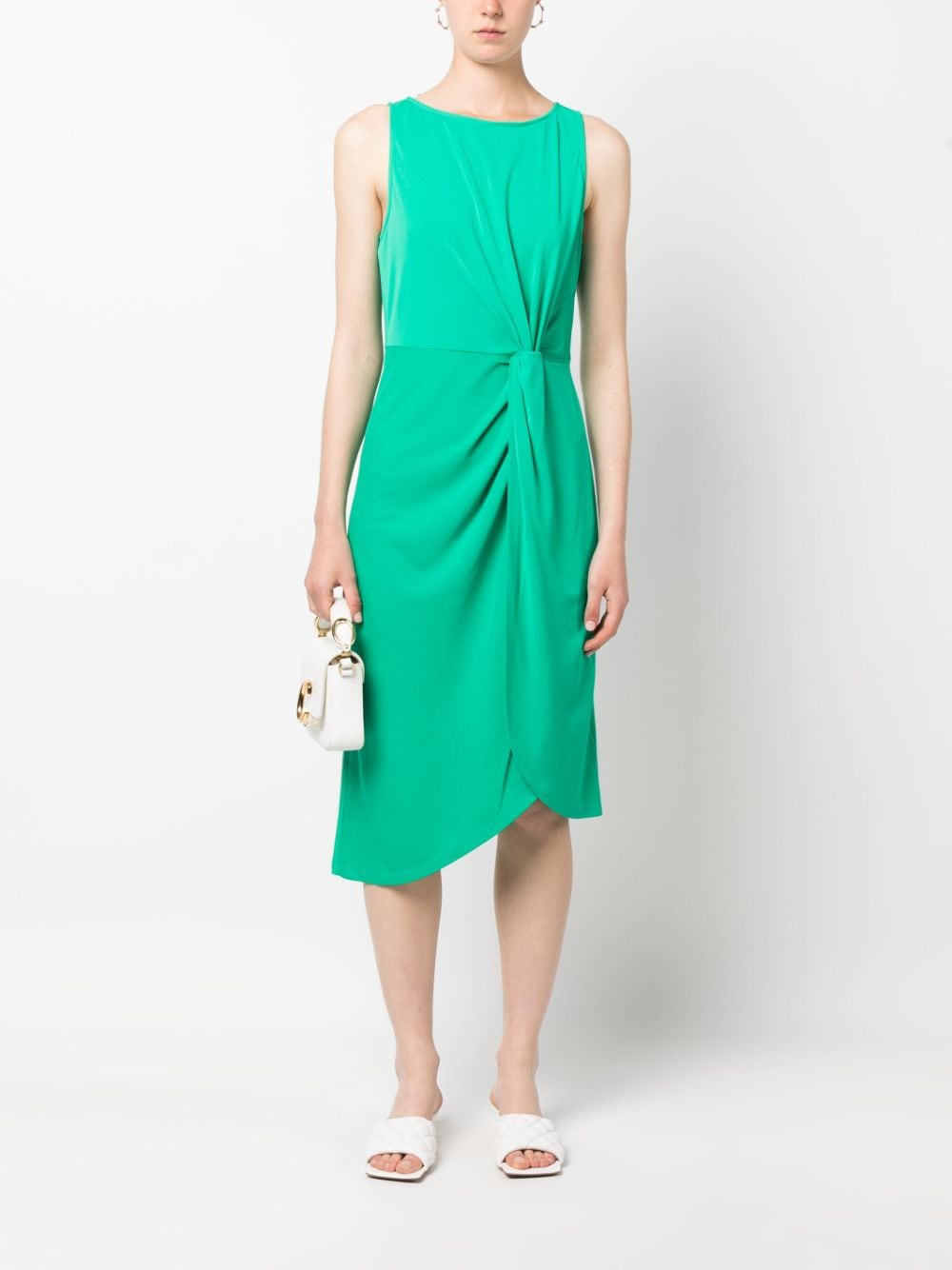 Lauren Ralph Lauren Maxi-jurk met gedraaid detail - Groen