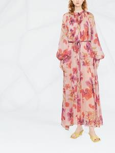 Forte Forte Maxi-jurk met bloemenprint - Roze