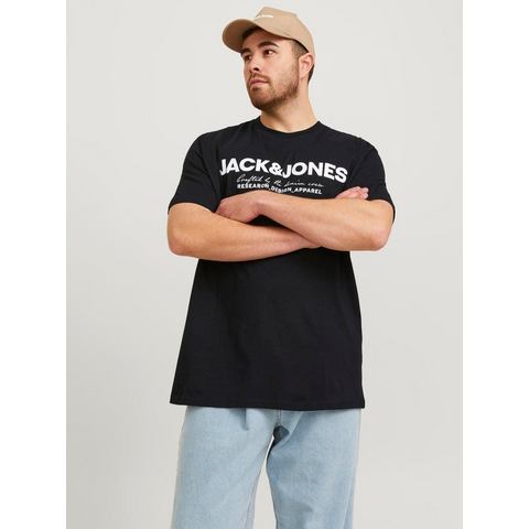 Jack & Jones PlusSize Shirt met korte mouwen JJGALE TEE SS O-NECK PLS