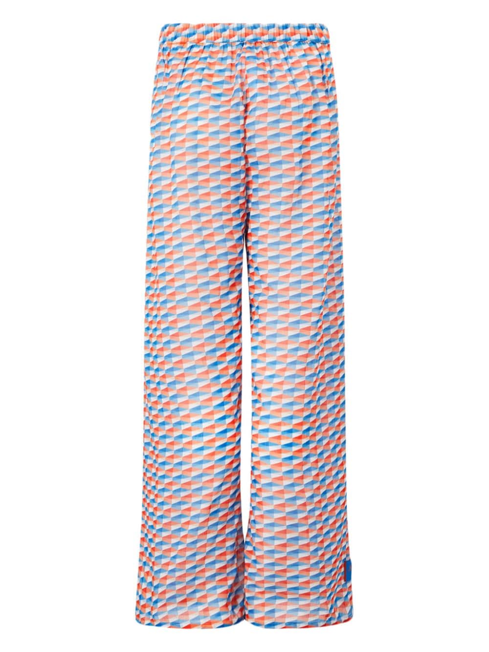 Jimmy Choo Laren broek met geometrische print - Blauw