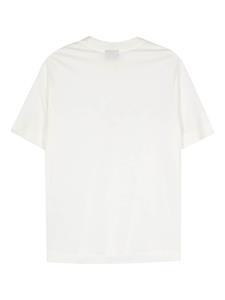 Emporio Armani T-shirt met geborduurd logo - Wit