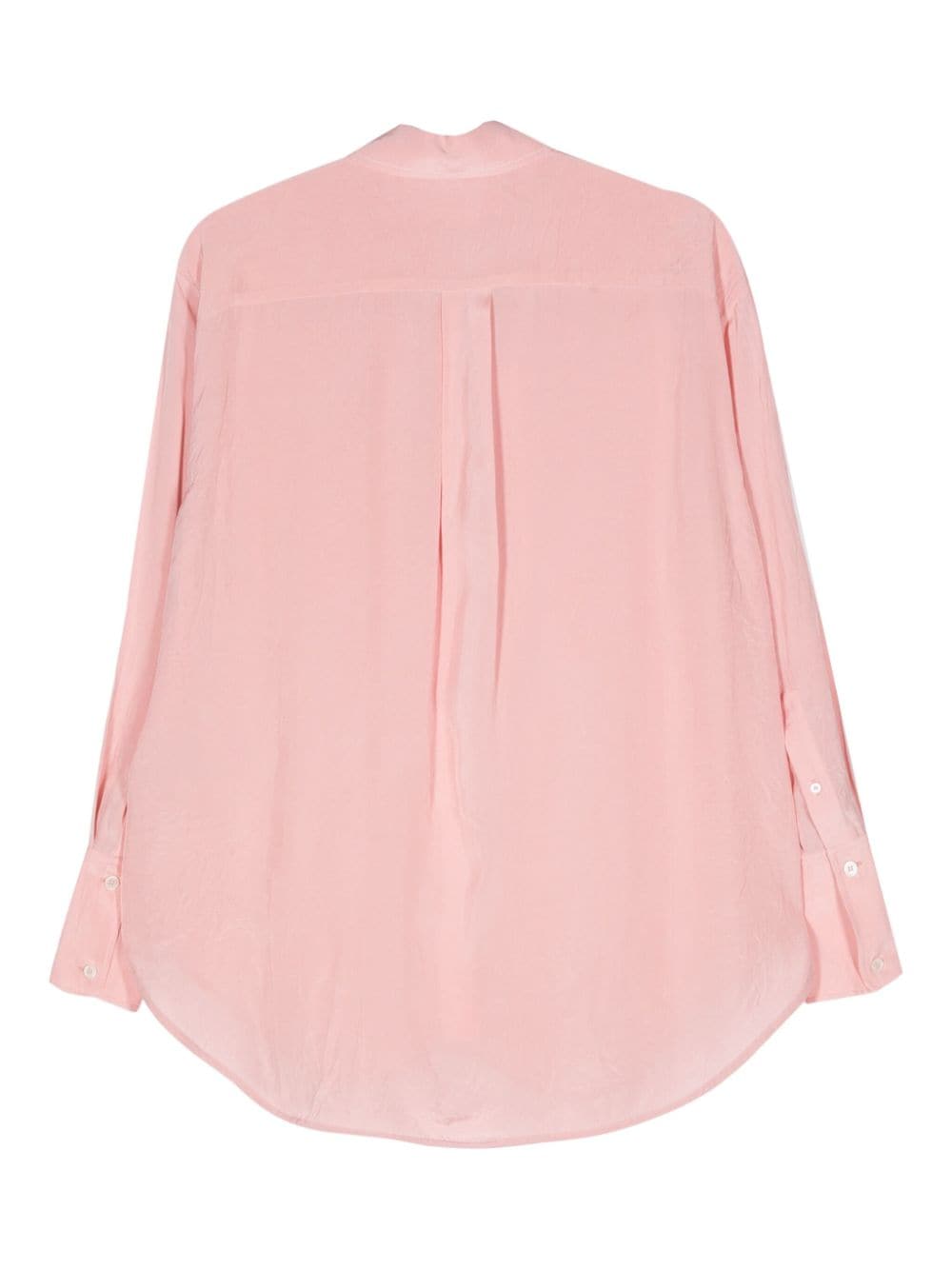 Victoria Beckham Gekreukte blouse - Roze
