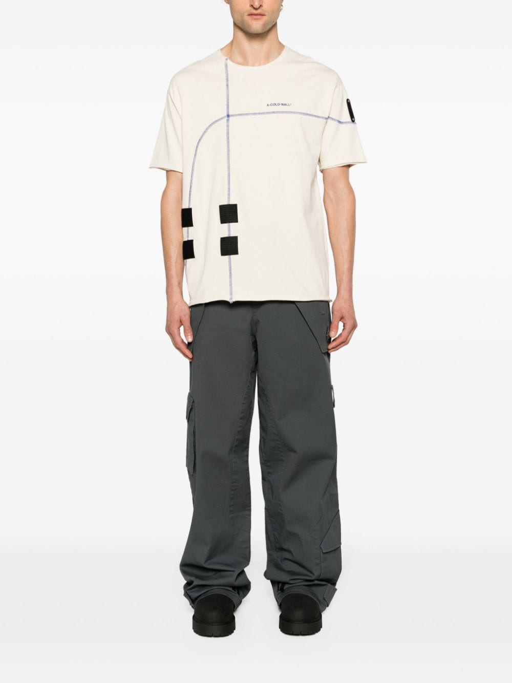 A-COLD-WALL* Katoenen T-shirt - Beige