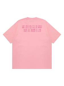 AAPE BY *A BATHING APE T-shirt met grafische print - Roze