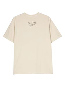 GALLERY DEPT. Katoenen T-shirt met tekst - Beige