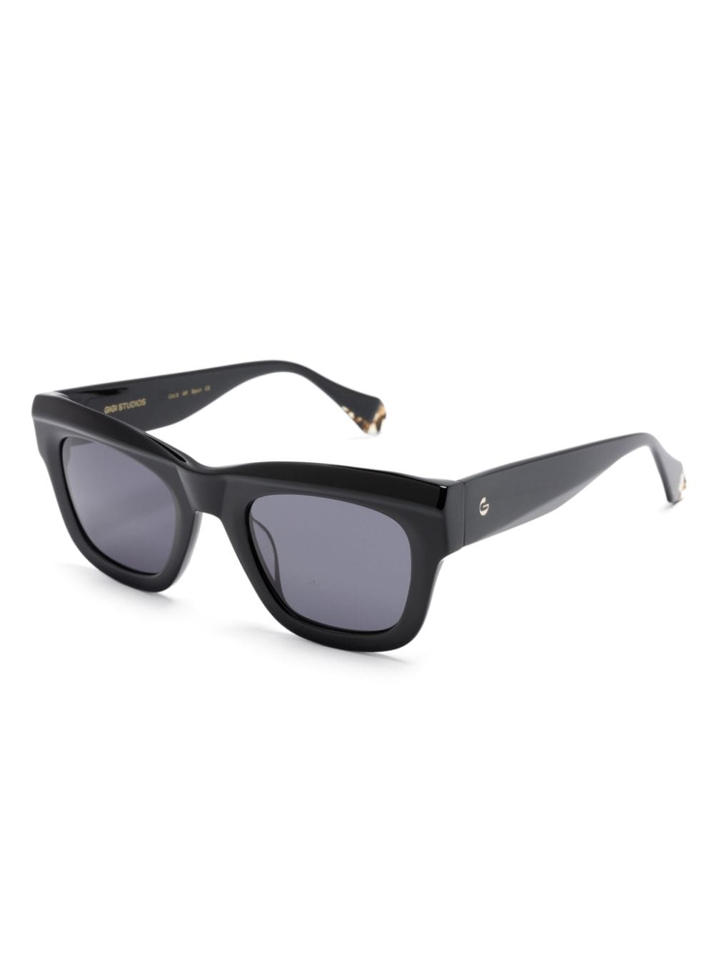 GIGI STUDIOS Alfa zonnebril met vierkant montuur - Zwart