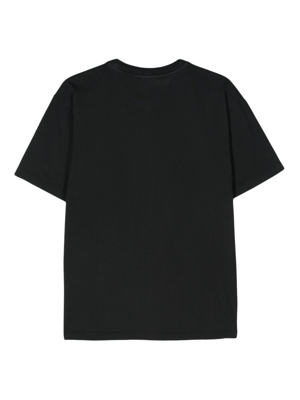 EYTYS Leon T-shirt met geborduurd logo van biologisch katoen - Zwart