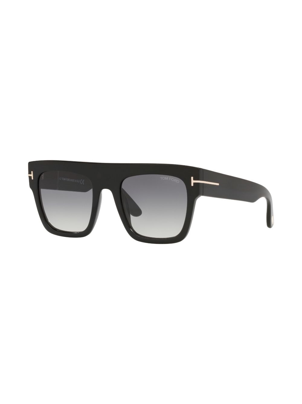 TOM FORD Eyewear Renne zonnebril met vierkant montuur - Zwart
