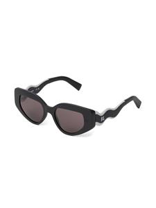 Karl Lagerfeld KL zonnebril met cat-eye montuur - Zwart