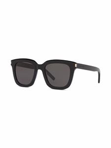 Saint Laurent Eyewear Zonnebril met vierkant montuur - Zwart