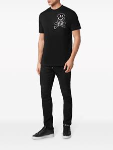 Philipp Plein T-shirt met grafische print - Zwart