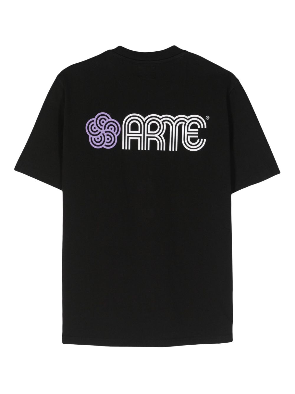ARTE T-shirt met bloemenprint - Zwart