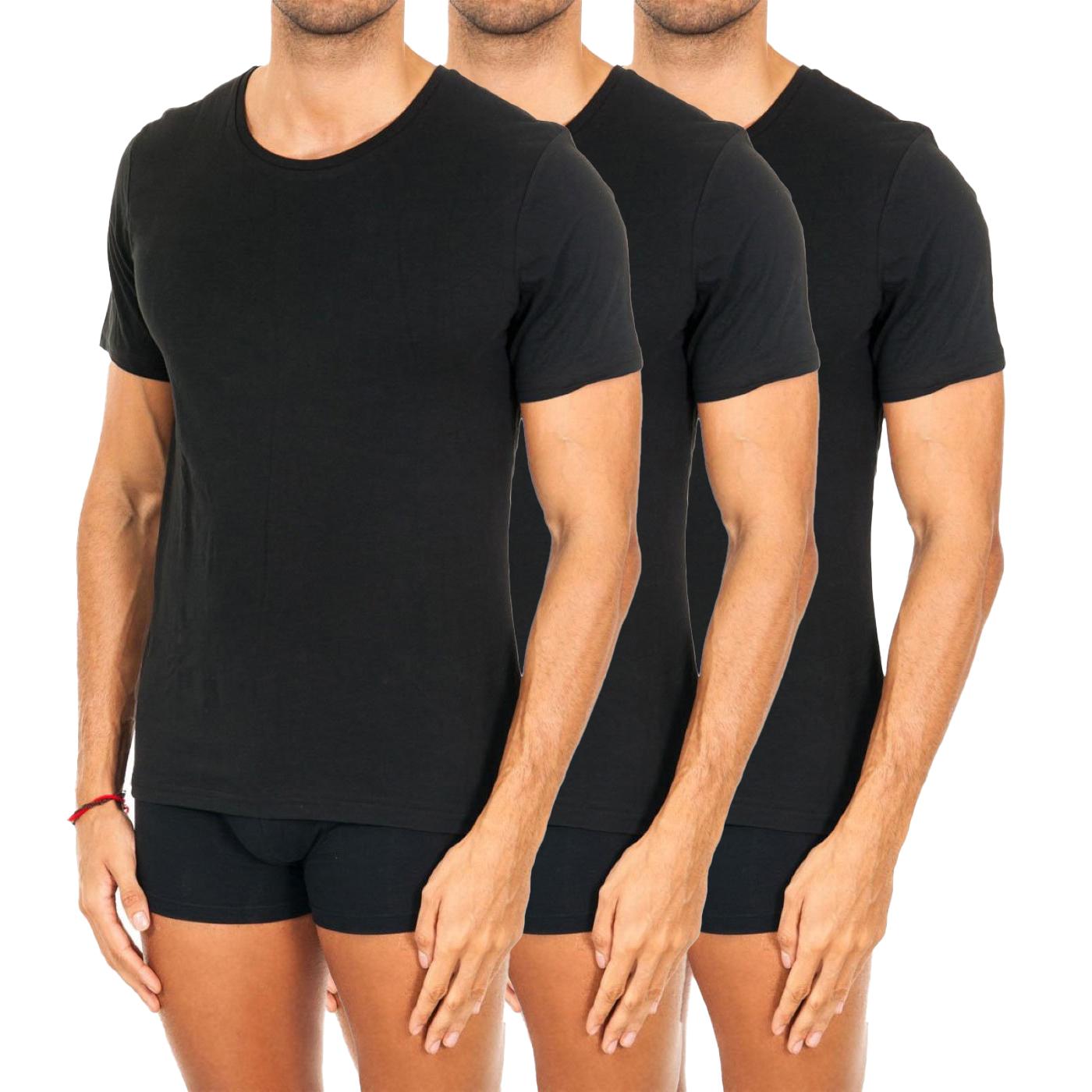 Tommy Hilfiger Pack-3 Camisetas de manga corta y cuello redondo 2s87902165 hombre