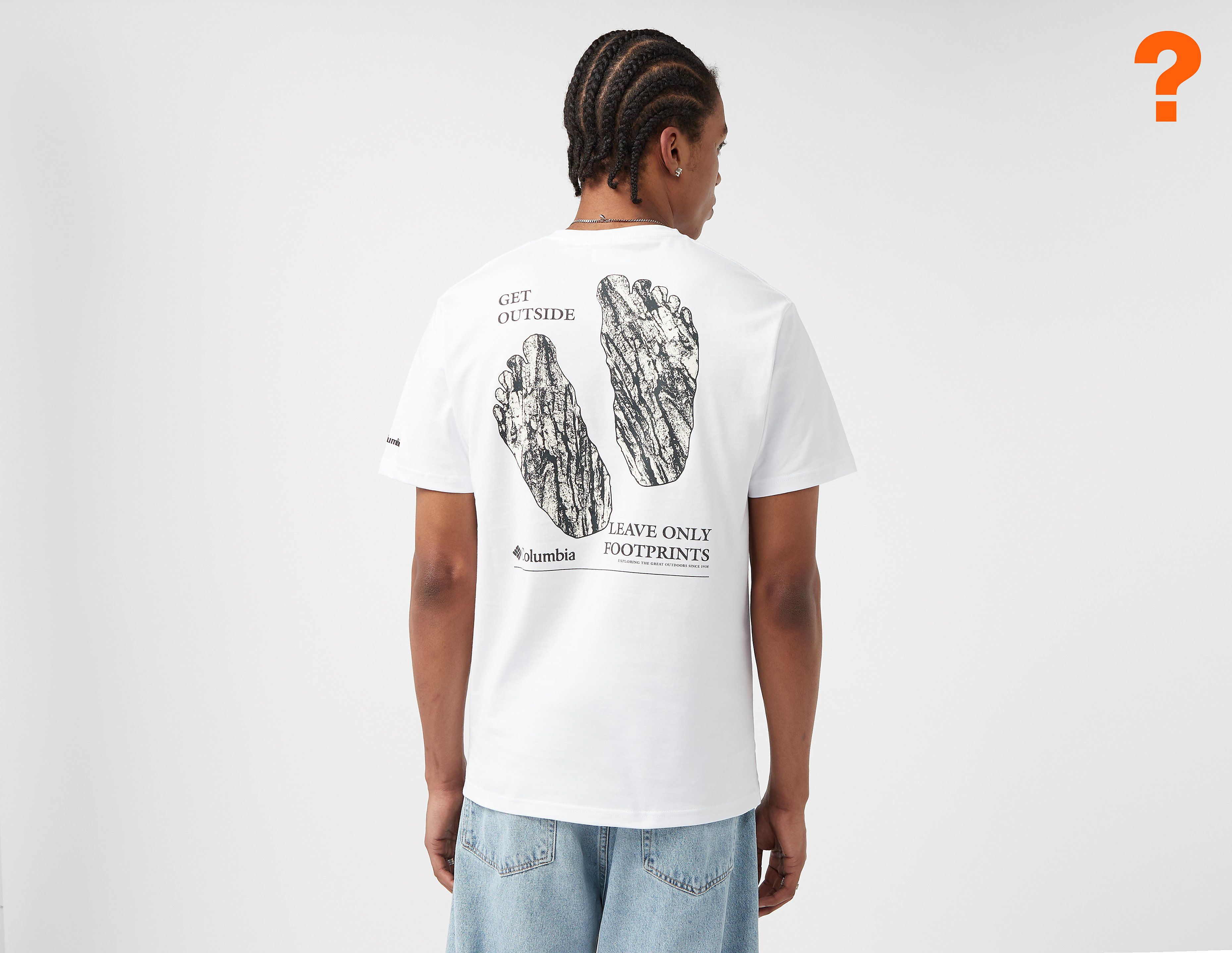 Columbia Footprints T-Shirt - size? exclusive, White