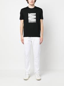 Emporio Armani T-shirt met print - Zwart