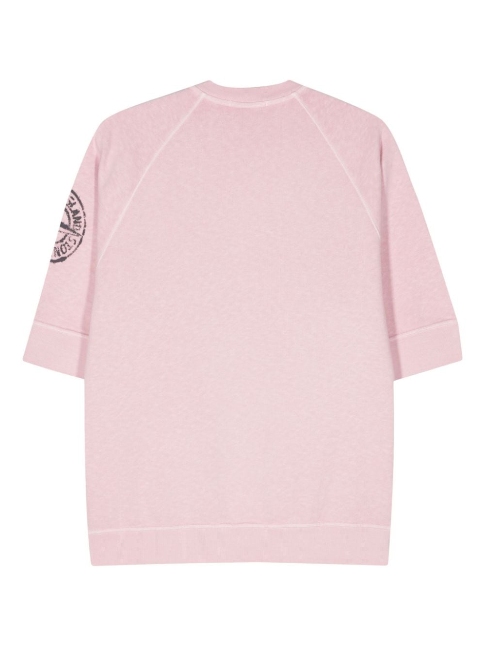 Stone Island 'Old Treatment' cotton T-shirt - Roze