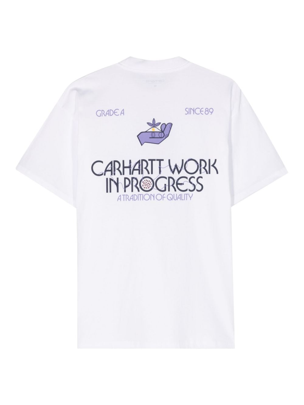 Carhartt WIP Katoenen T-shirt - Wit