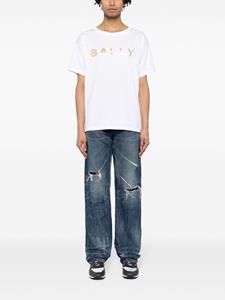 Bally logo-print cotton T-shirt - Wit