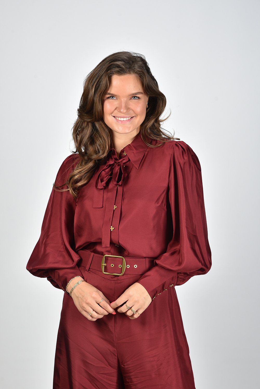 Zimmermann blouse Luminosity Blouson 8123TF231 rood