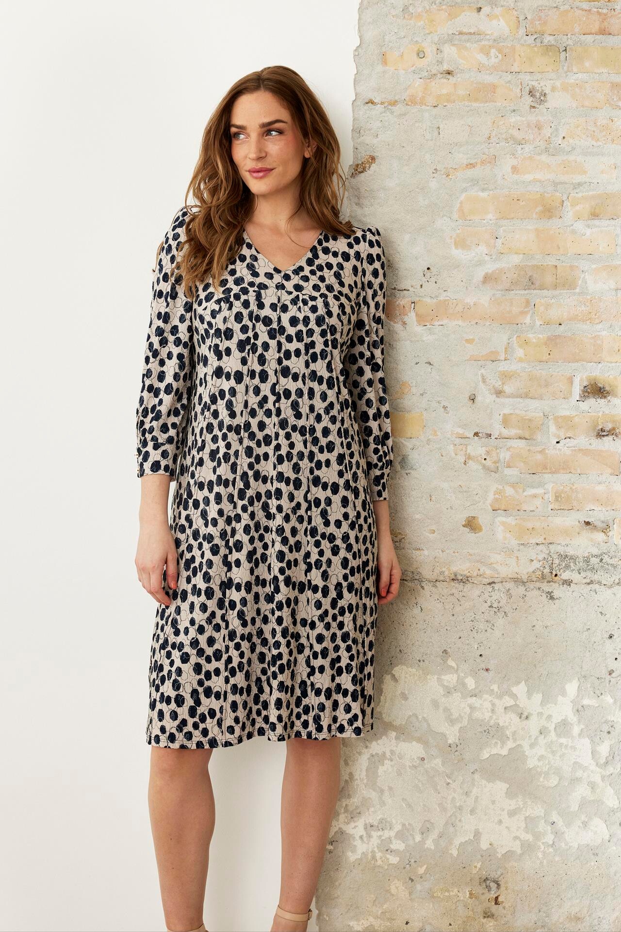 IN FRONT LUCY DRESS 16226 591 (Navy 591)