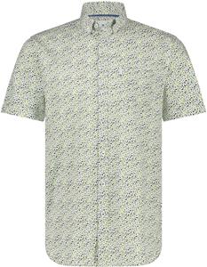 State Of Art Short Sleeve Hemd Print Groen