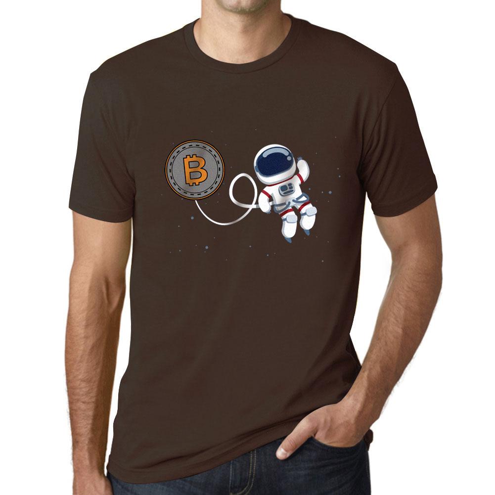 Ultrabasic grafische heren Bitcoin naar de maan T-shirt HODL BTC Tee Crypto grappig cadeau idee