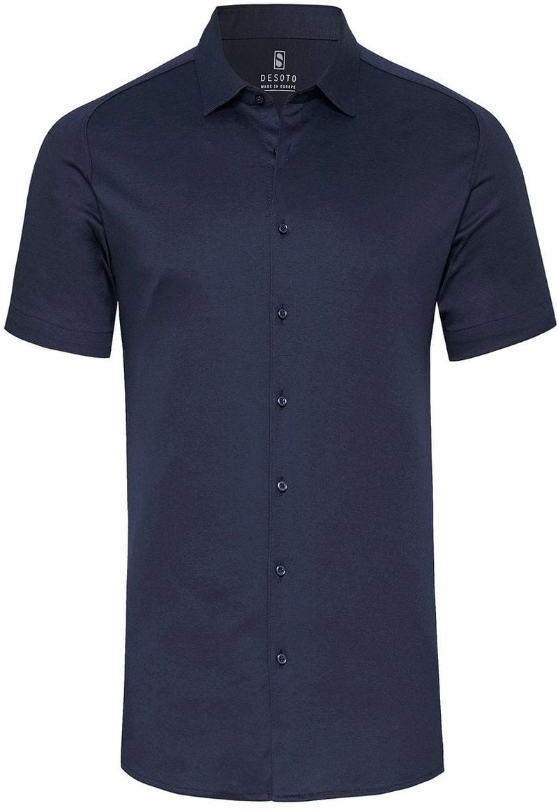 Desoto Short Sleeve Jersey Hemd Navy 