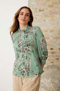 IN FRONT TANIA BLOUSE 16188 615 (Green 615)