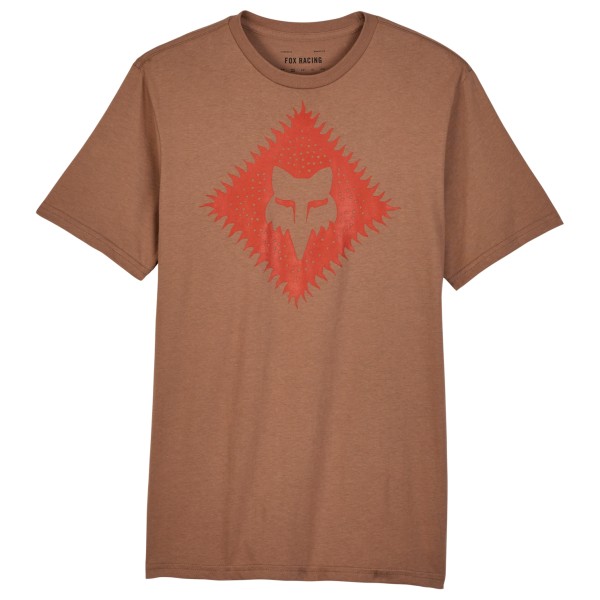 Fox Racing  Leo Premium S/S Tee - T-shirt, bruin