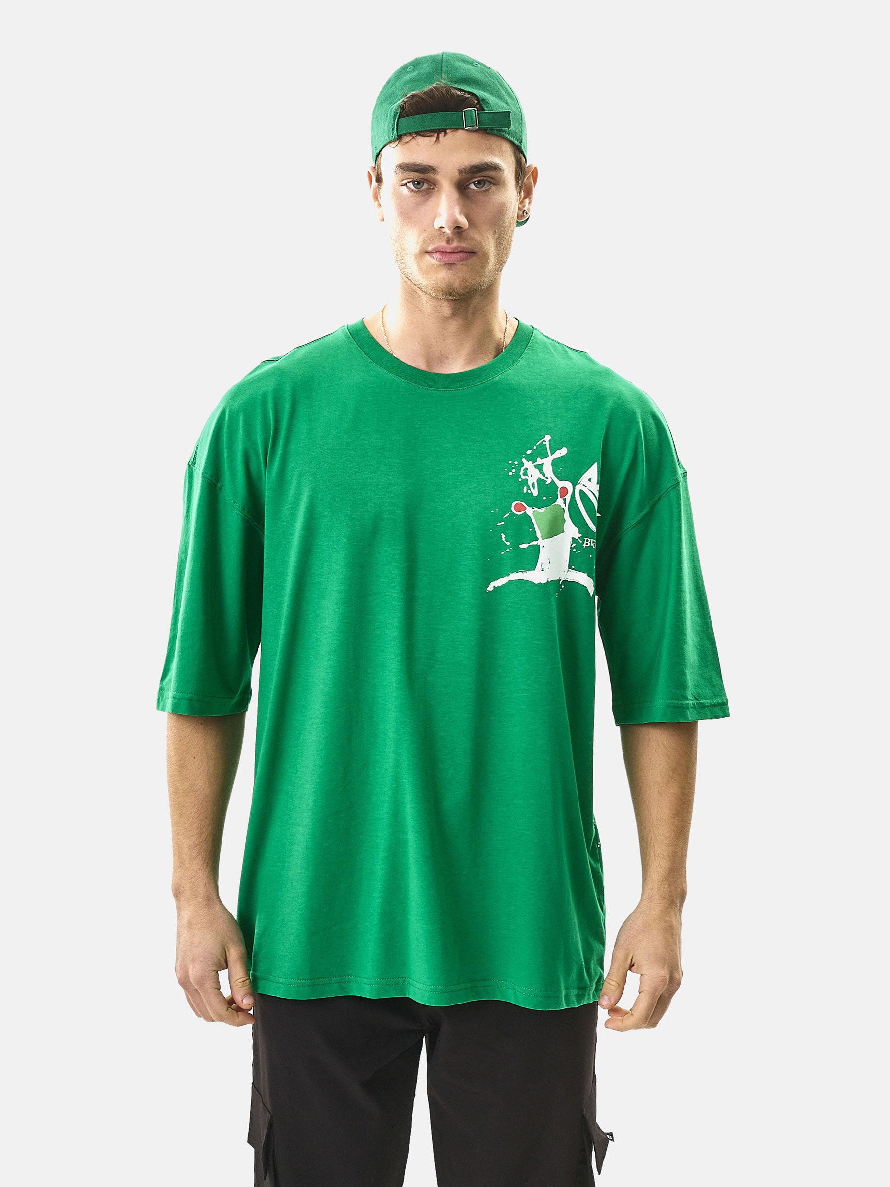 WAM Denim Brodie Green T-Shirt -