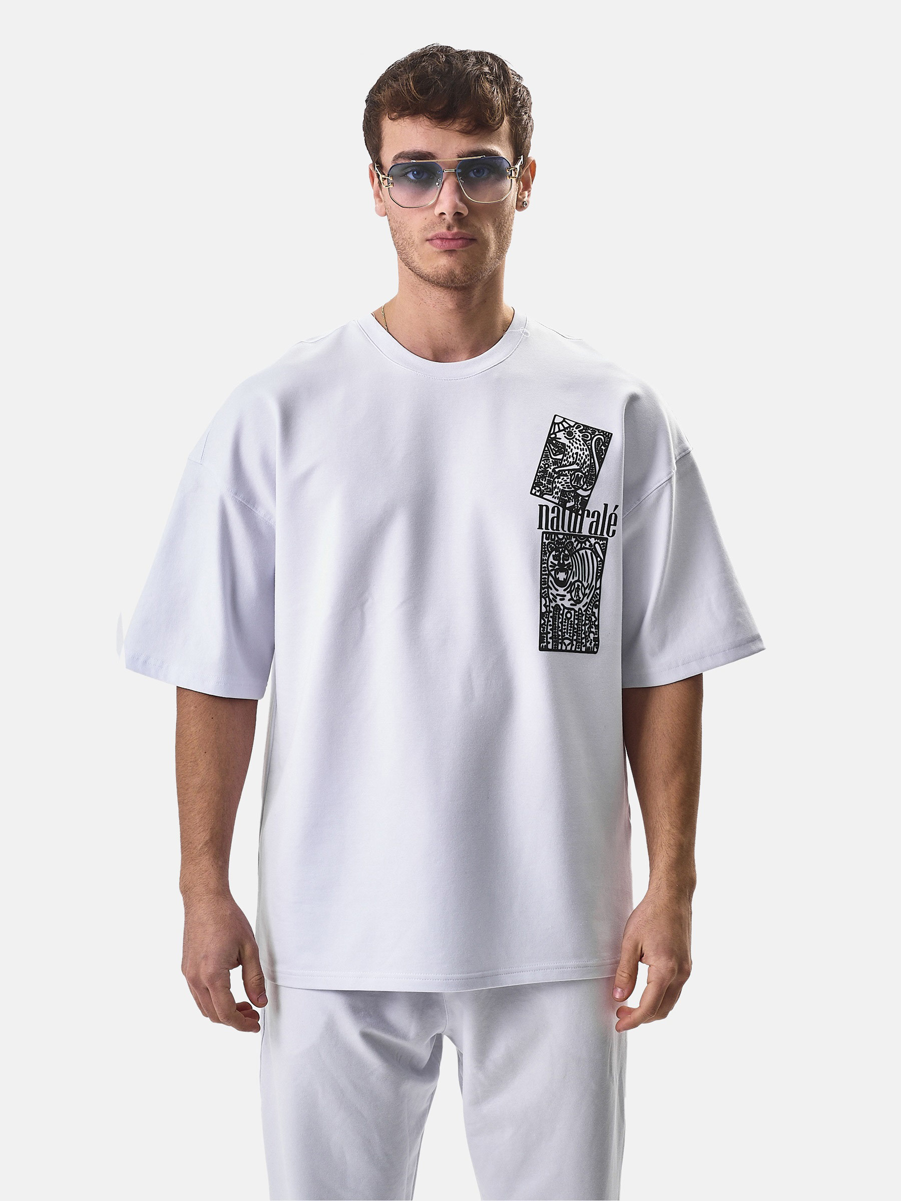 WAM Denim Bryant White  T-shirt-