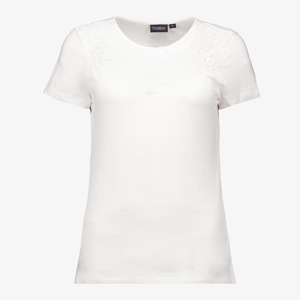 TwoDay dames T-shirt met dessin wit