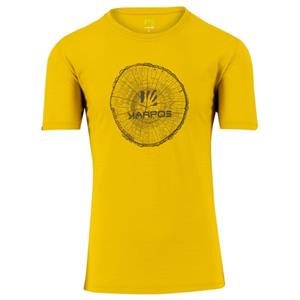 Karpos  Anemone Evo T-Shirt - T-shirt, geel