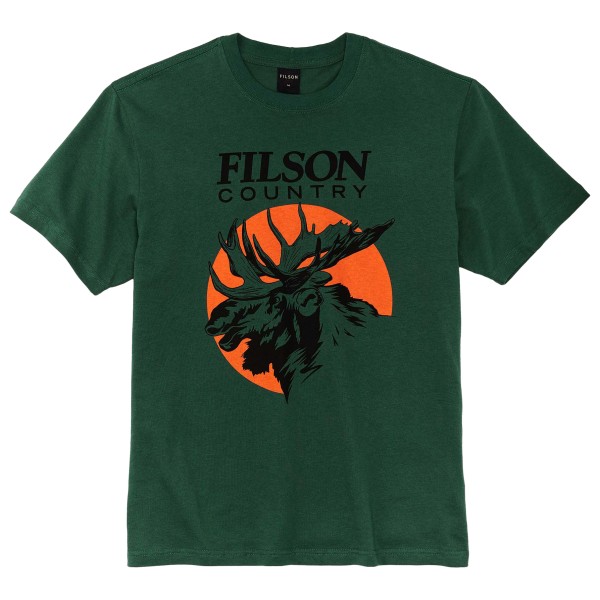 Filson  S/S Pioneer Graphic T-Shirt - T-shirt, groen