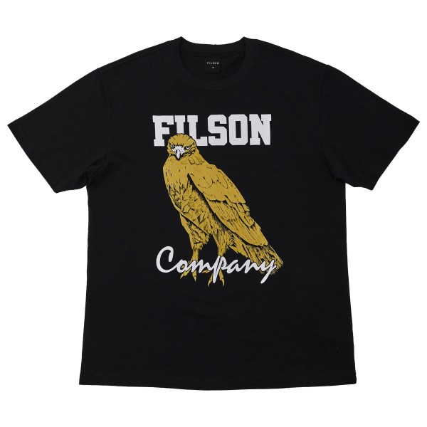 Filson  S/S Pioneer Graphic T-Shirt - T-shirt, zwart