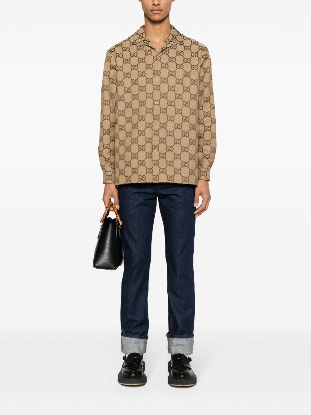 Gucci Canvas overhemd - Beige