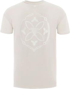 Pure Path Monogram back print t-shirt sand