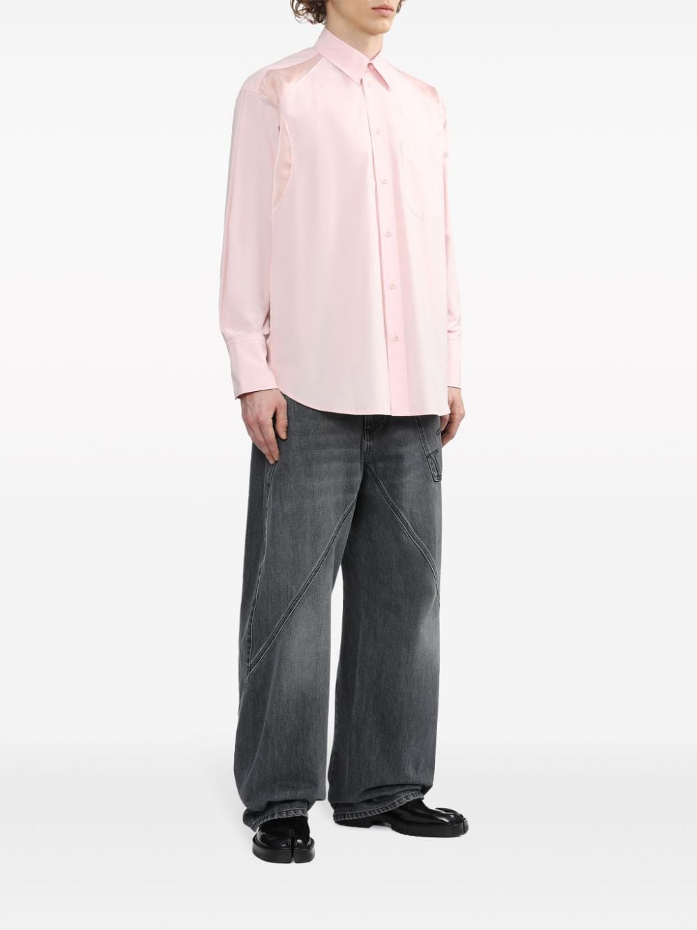 JW Anderson Katoenen overhemd met klassieke kraag - Roze