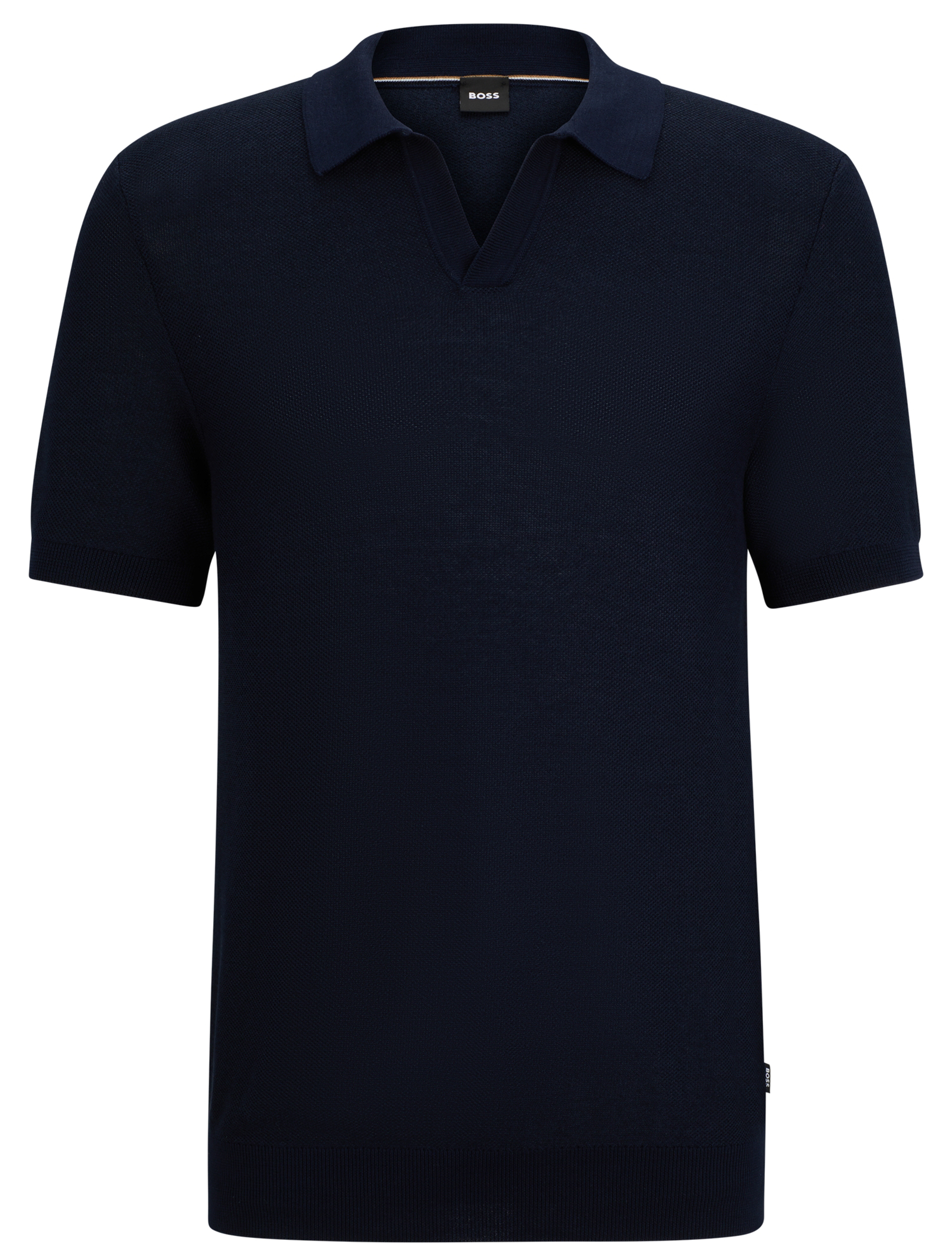 BOSS Black Tempio Cotton-Blend Polo Shirt - M